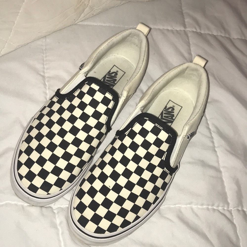 Checkered vans
